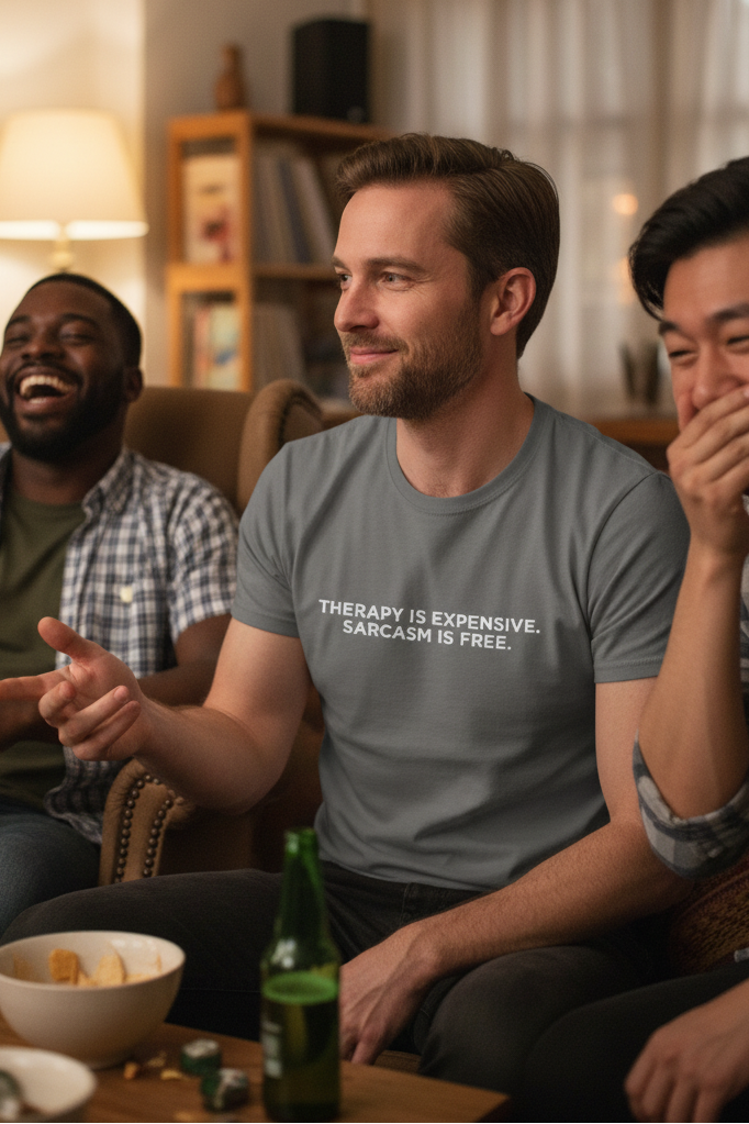 THERAPY IS EXPENSIVE. SARCASM IS FREE.