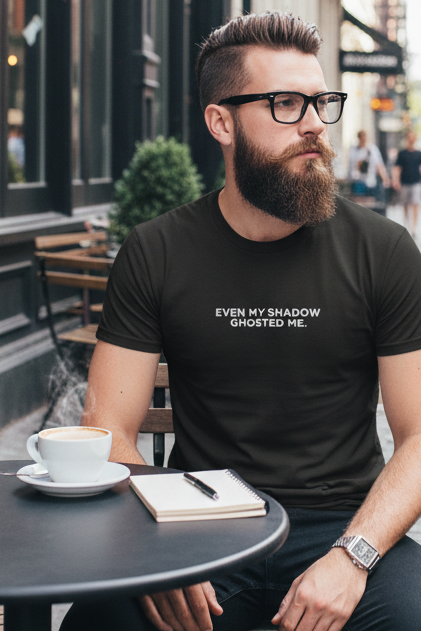 EVEN MY SHADOW GHOSTED ME.