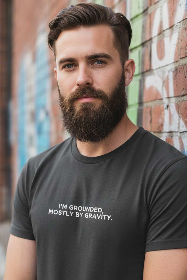 I'M GROUNDED, MOSTLY BY GRAVITY.