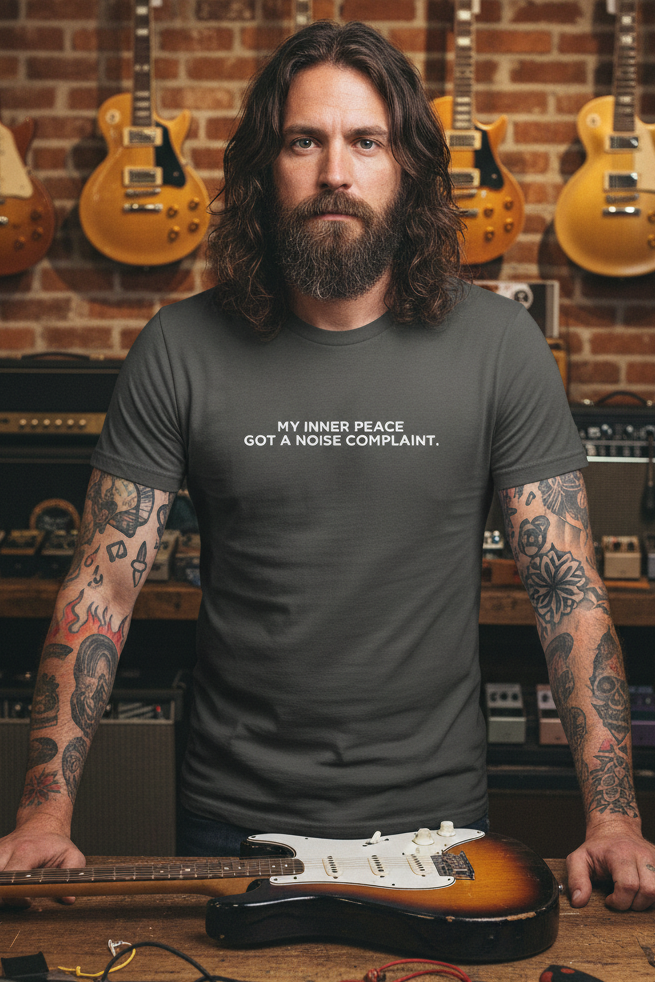 MY INNER PEACE GOT A NOISE COMPLAINT.